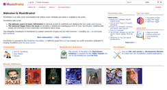 Desktop Screenshot of musicbrainz.org
